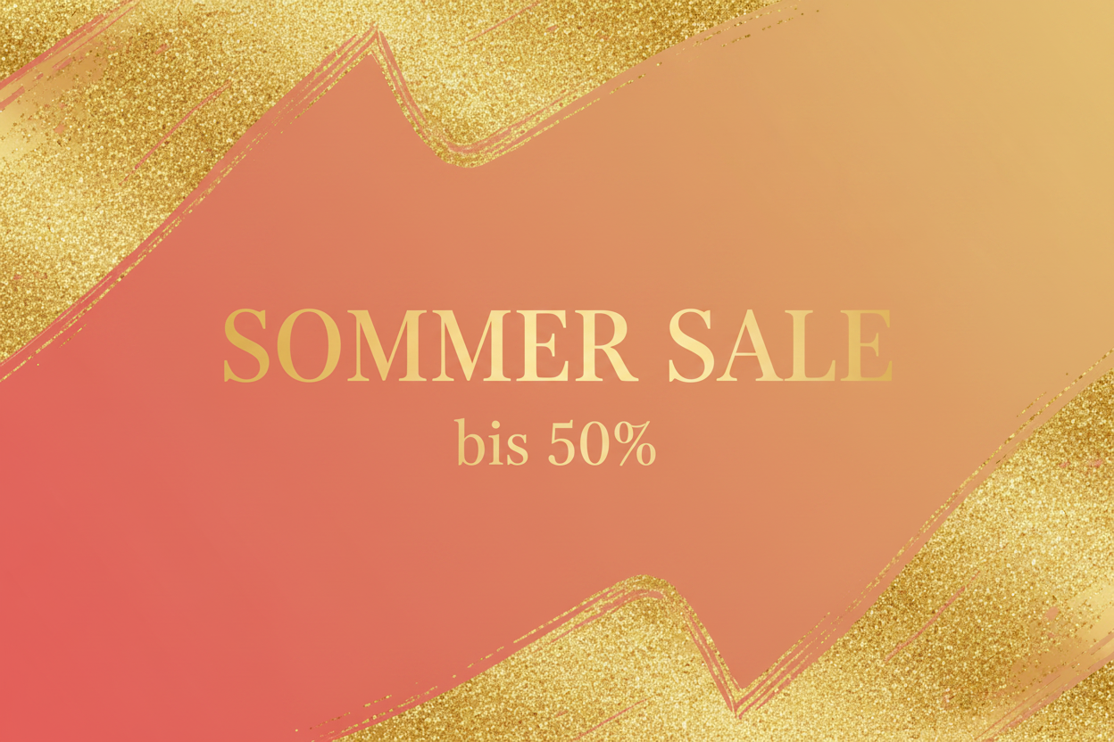 Sommer SALE bis 50% Banner